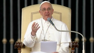 Papa Francisco: "Ser cristão é deixar que Cristo transforme nossa vida"