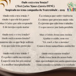 “Onde está o teu Irmão?”