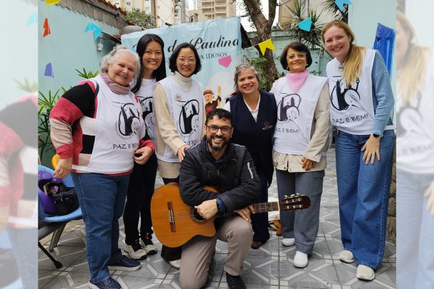 Projeto Bem-Estar visita casa de repouso e leva doações da Festa de Santo Antônio