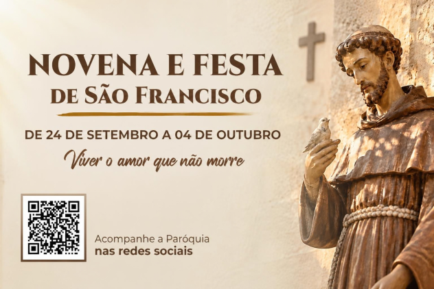 Paróquia São Francisco de Assis prepara Festa do Padroeiro 2026