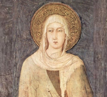 São Francisco e Frei Jacoba