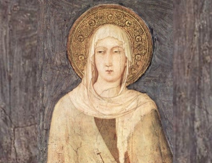 São Francisco e Frei Jacoba